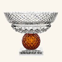 Katherine Footed Centerpiece Amber mario cioni c katherine footed centerpiece amber