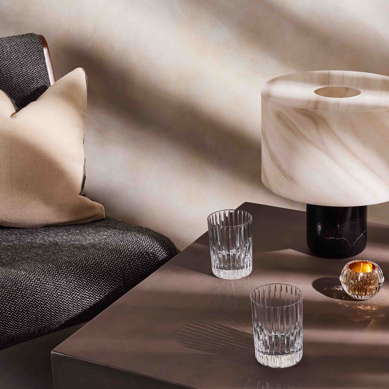 baccarat harmonie drinking glass extra large clear set of 2