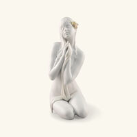 Inner Peace Woman Sculpture Medium White lladro inner peace woman sculpture medium white