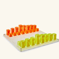 Acrylic Chess Set jonathan adler acrylic chess set