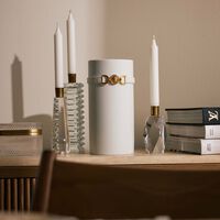 versace medusa 95 vase round small white