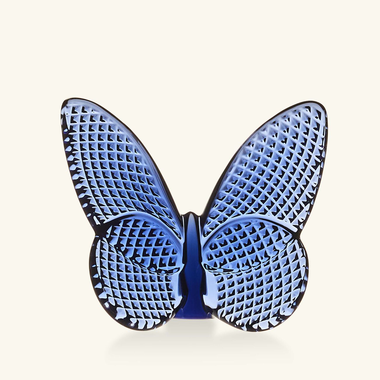 baccarat papillon lucky butterfly diamant figurine mini blue