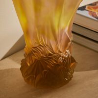 دوم مزهرية كروازيير كبيرة صفراء