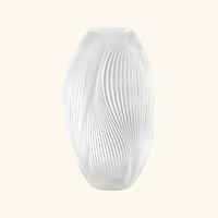 Alize Vase Medium Clear lalique alize vase medium clear