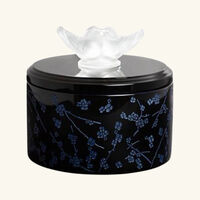 lalique fleurs de cerisier box medium black