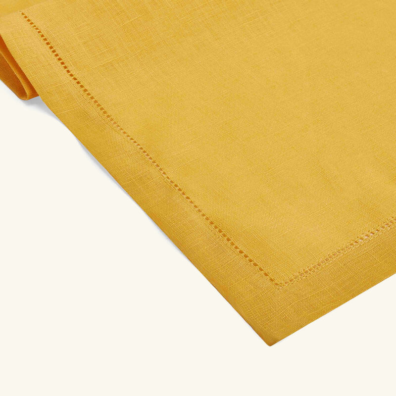 Feliz Napkin Yellow Set Of 6 catherine denoual feliz napkin yellow set of 6
