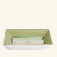 etro pegaso trinket tray rectangular small green