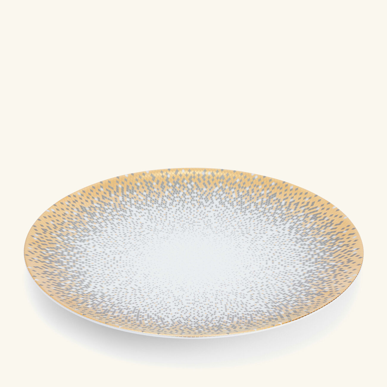 haviland souffle d or underplate round gold 32cm