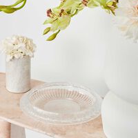 لاليك وعاء الضيافة مارجاريت شفاف 36 سم