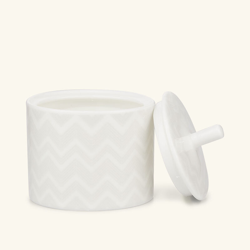 ZIG ZAG Sugar Pot White missoni home zig zag sugar pot white