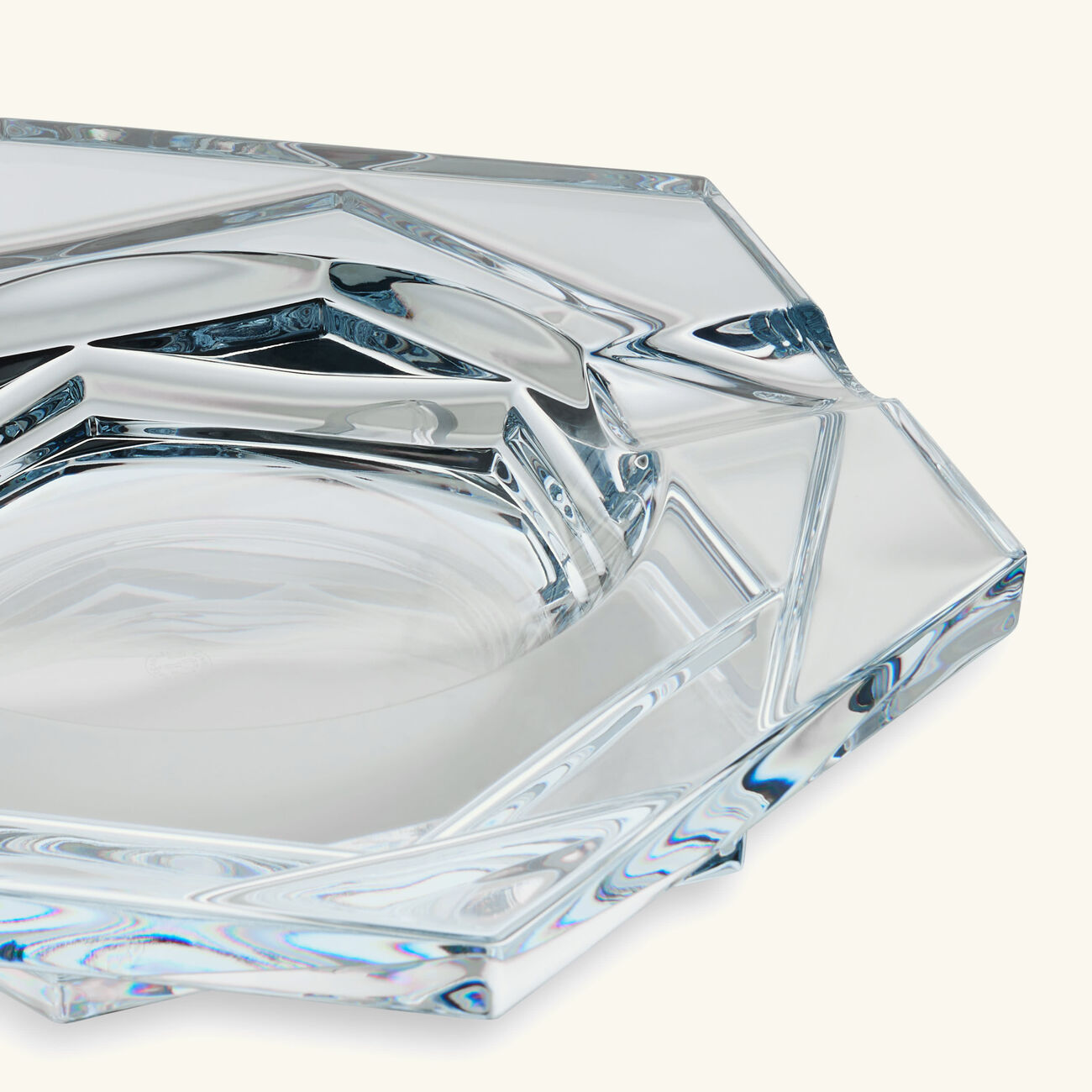 Harcourt Abysse Ashtray Octagonal Clear baccarat harcourt abysse ashtray octagonal clear