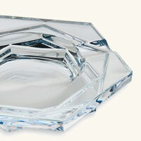 Harcourt Abysse Ashtray Octagonal Clear baccarat harcourt abysse ashtray octagonal clear