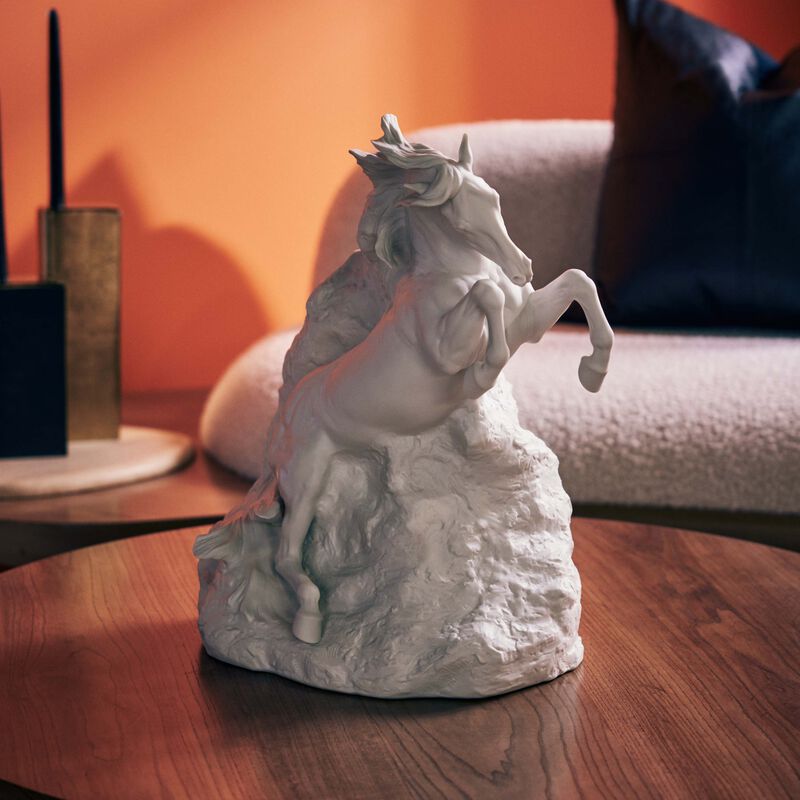 Unbreakable Spirit Horse Sculpture Large White lladro unbreakable spirit horse sculpture large white