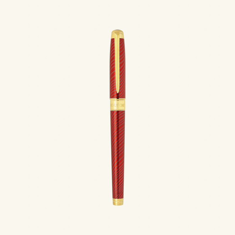 Line D Eternity Fountain Horse Pen Red st dupont line d eternity fountain horse pen red