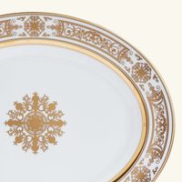 Aux Rois Serving Platter Oval Gold 33cm bernardaud aux rois serving platter oval gold 33cm