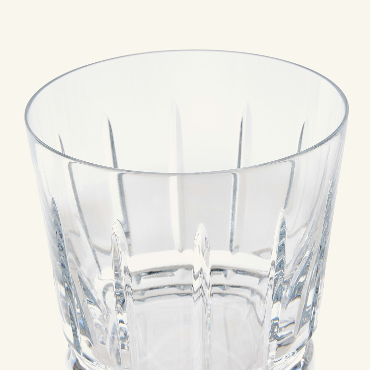 baccarat harlequin drinking glass clear set of 2