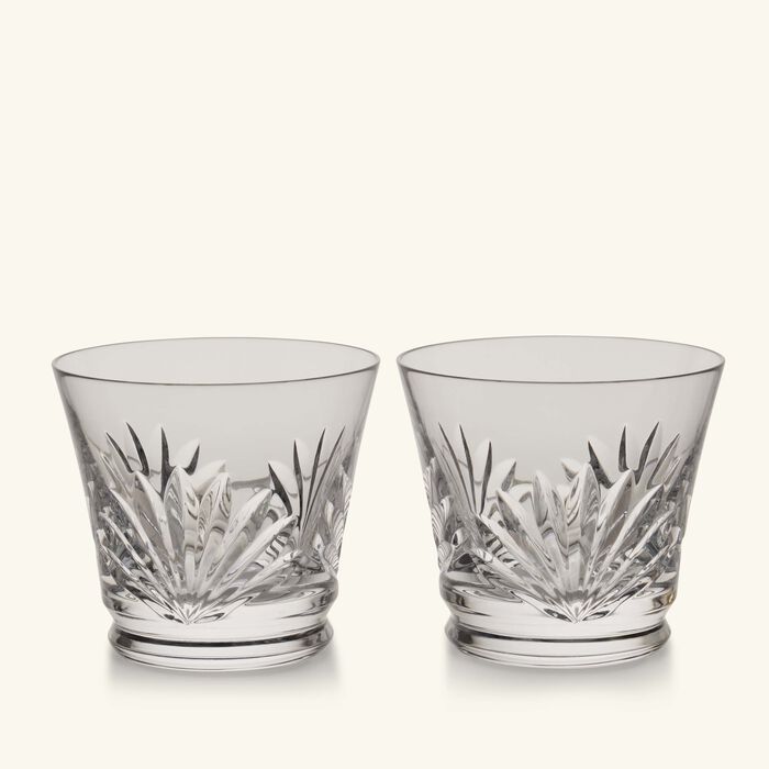 baccarat everyday lutetia tumbler glass clear set of 2