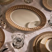 Cavalier Royal Serving Platter Oval Gold 40cm haviland cavalier royal serving platter oval gold 40cm