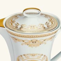 versace medusa gala coffee pot white