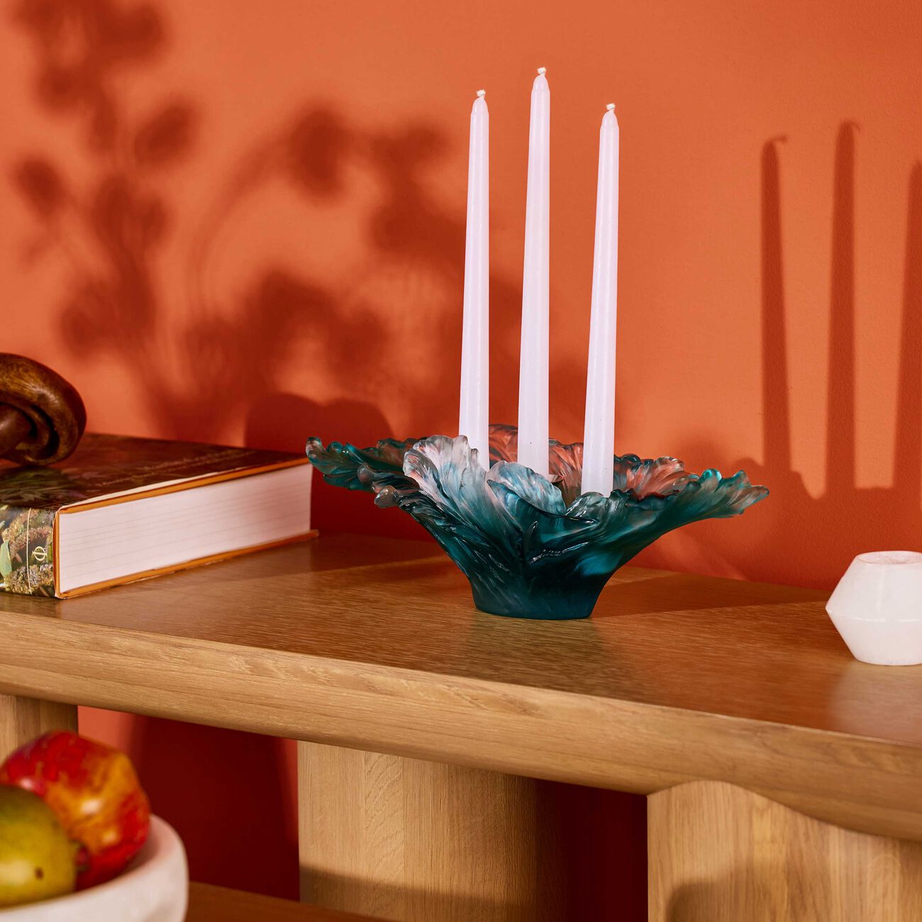 Maya Candelabra Medium Blue daum maya candelabra medium blue