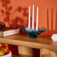 Maya Candelabra Medium Blue daum maya candelabra medium blue