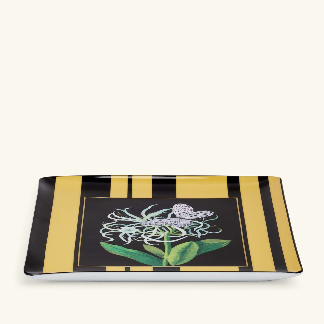 طبق الضيافة ناتورا جونكيل دو مير مستطيل أسود 22 سم برناردو طبق الضيافة ناتورا جونكيل دو مير مستطيل أسود 22 سم