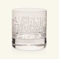 Thuluth Drinking Glass Clear 410ml Set of 6 dimlaj thuluth drinking glass clear 410ml set of 6