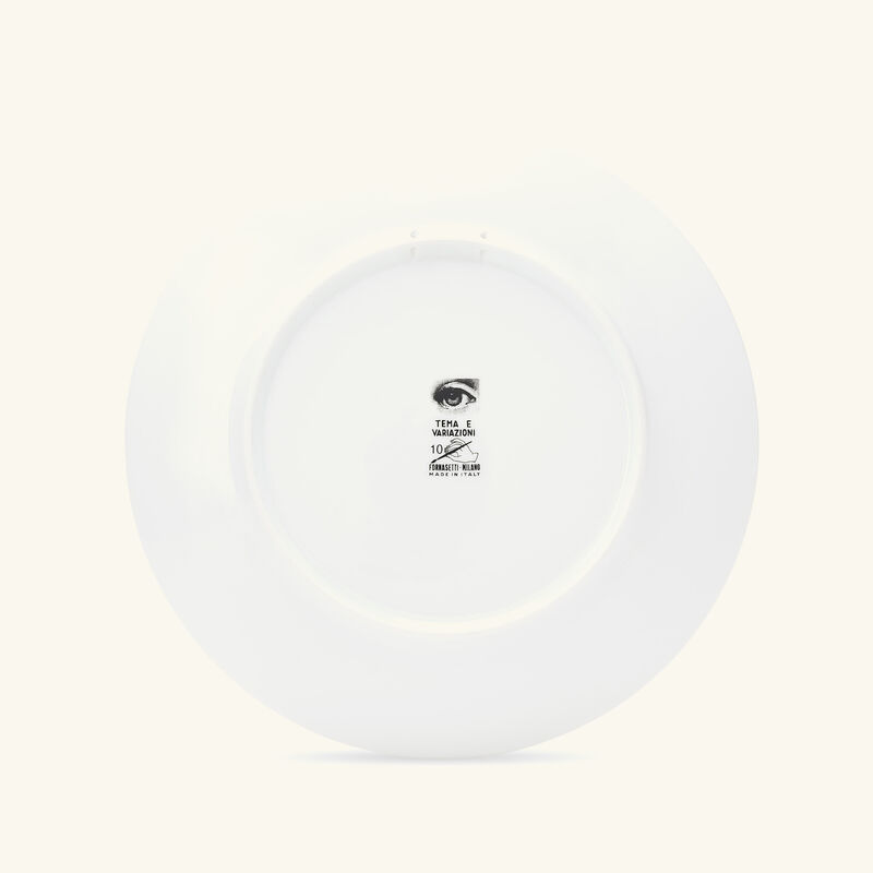 فورناسيتي طبق تزيين الجدار تيما إي فاريازيوني 10 باللون الذهبي