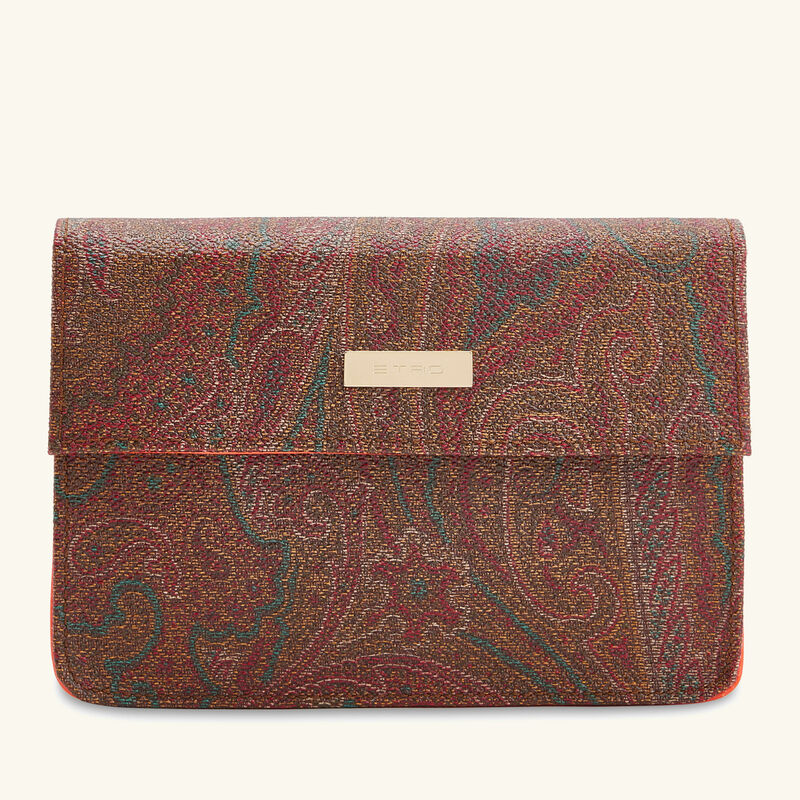 etro samara big card holder set of 2 brown