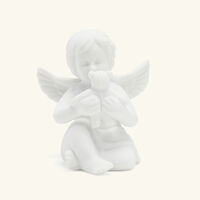 Weiss Matt Angel Figurine Mini White rosenthal weiss matt angel figurine mini white