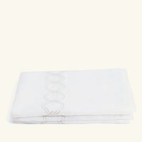 catherine denoual saba table runner white