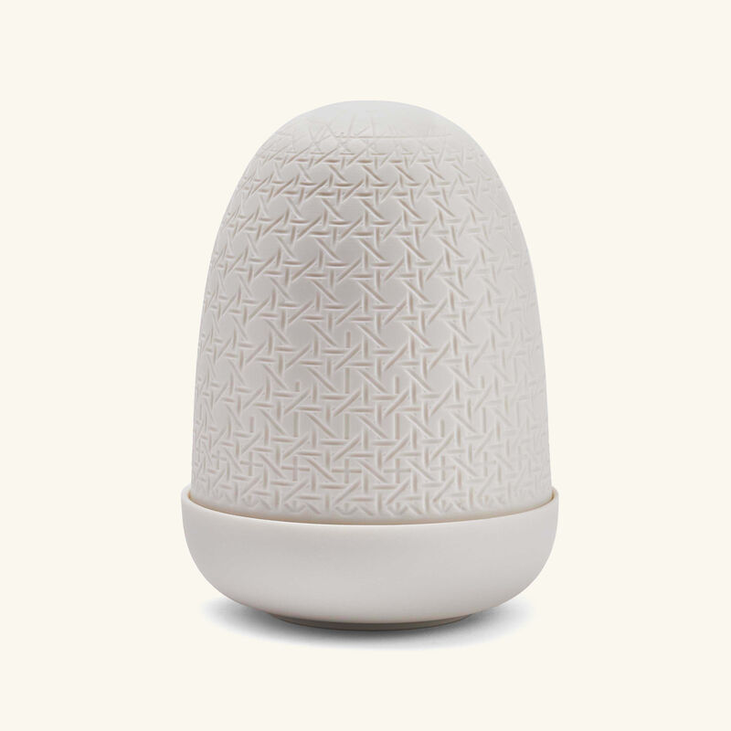 lladro wicker dome lamp
