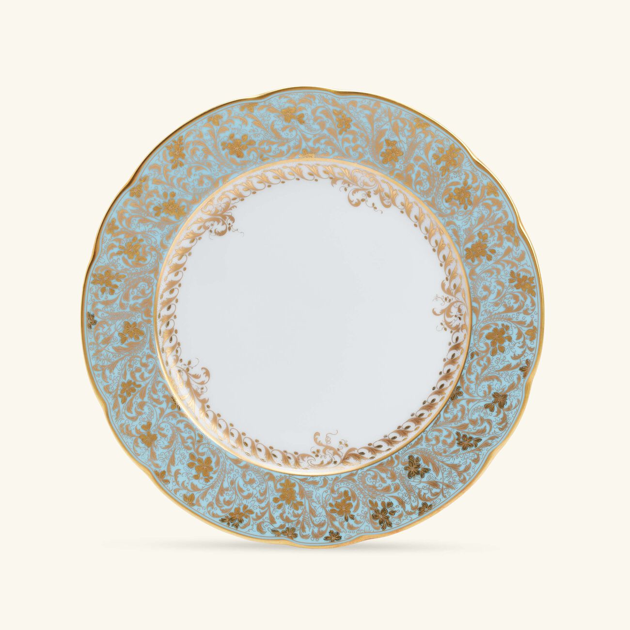 Eden Turquoise Dinner Plate Round Blue 26cm bernardaud eden turquoise dinner plate round blue 26cm