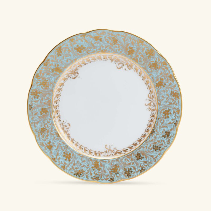 Eden Turquoise Dinner Plate Round Blue 26cm bernardaud eden turquoise dinner plate round blue 26cm