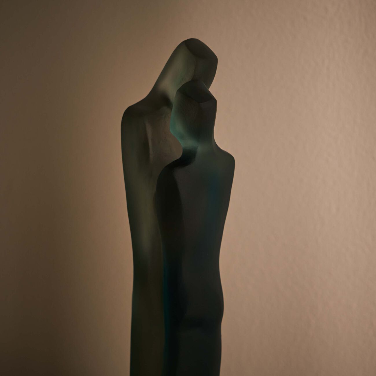 daum depart sculpture large blue