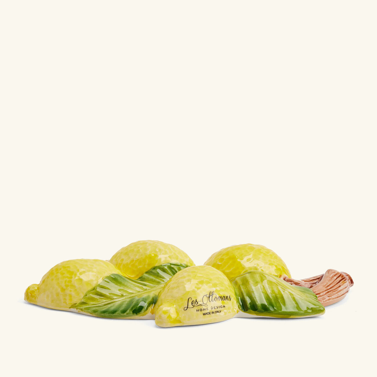 Lemon Sculpture Small Yellow les ottomans lemon sculpture small yellow