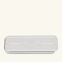 كريستوفل وعاء سكاكر كات إدجز باللون الفضي