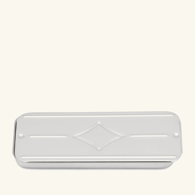 كريستوفل وعاء سكاكر كات إدجز باللون الفضي