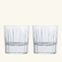 christofle iriana red wine glass clear set of 2