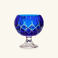 ماريو تشيوني علبة حلوى زرقاء بقاعدة مرتفعة وغطاء