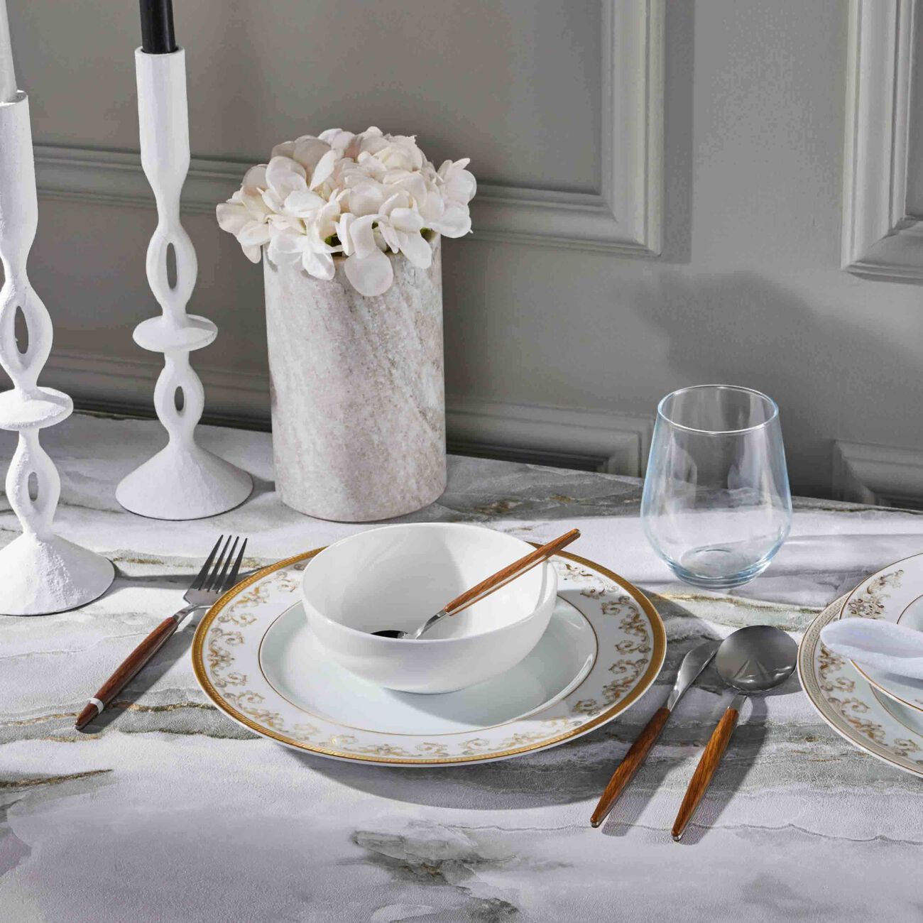 versace medusa gala dinner plate round gold 27cm