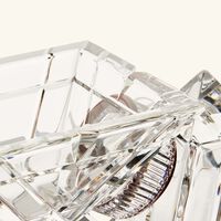 Crystal Pyramidion Centerpiece Small Clear mario cioni c crystal pyramidion centerpiece small clear