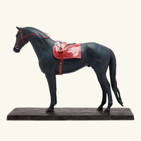 English Purebred Horse Sculpture Large Black lladro english purebred horse sculpture large black