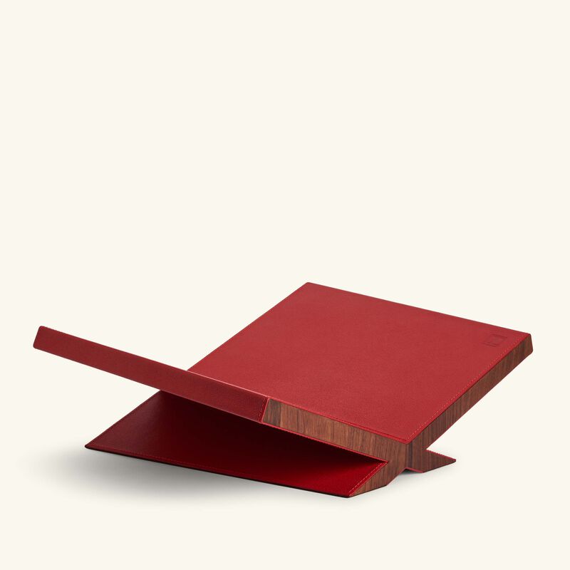 assouline culture classic bookstand red