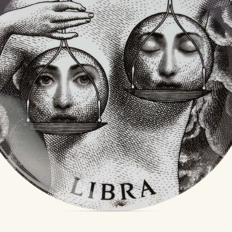 Tema e Variazioni no.354 Libra Wall Plate fornasetti tema e variazioni no 354 libra wall plate