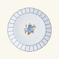 bernardaud brocante serving bowl blue 29cm