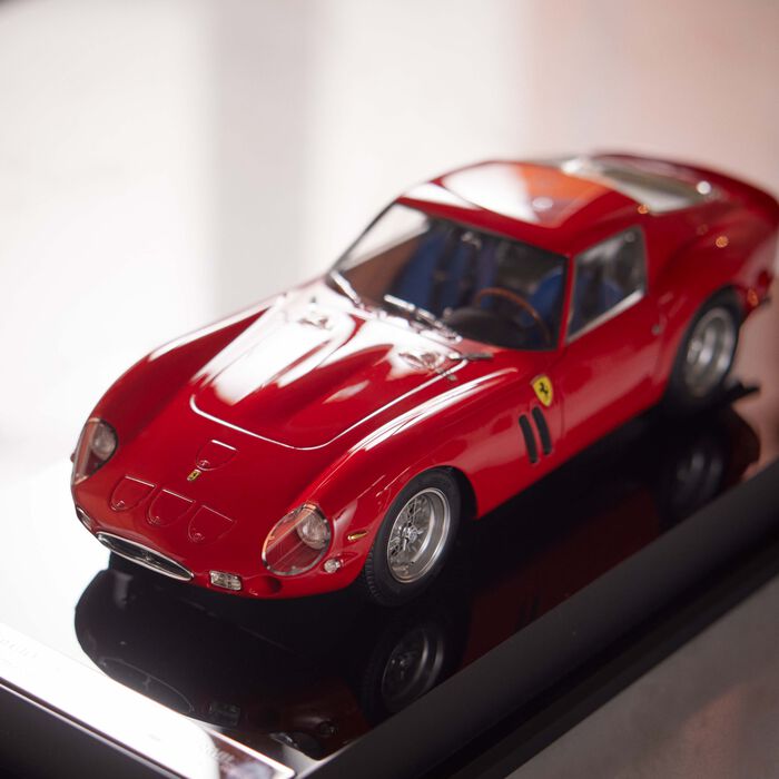 ralph lauren home ferrari 250 gto model car medium red