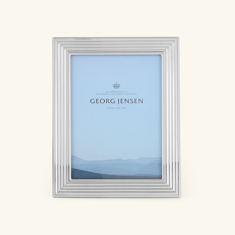 georg jensen bernadotte picture frame silver medium