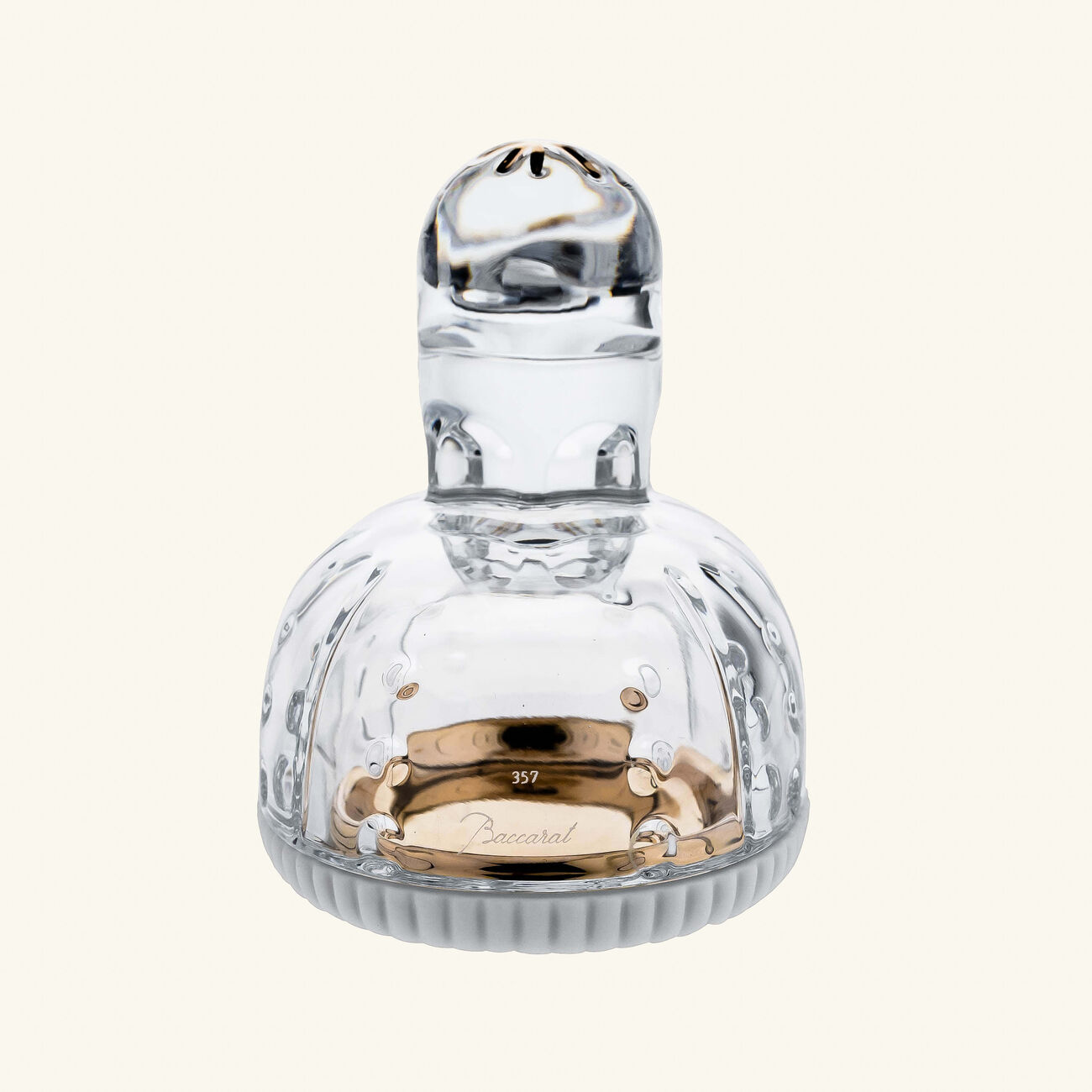 baccarat zoo duck jewelry box clear