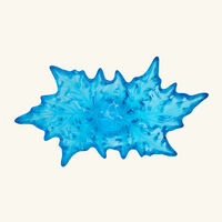 Champs-Élysées Centerpiece Large Blue lalique champs lys es centerpiece large blue